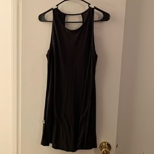 Black skater dress